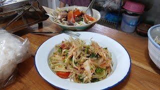 Khanom Jeen recipe Phrae หนมเส้นน้ำใส [upl. by Retsof]