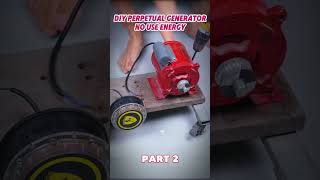 DIY Perpetual Generator No Energy Needed Part 2 diygenerator [upl. by Alilahk]