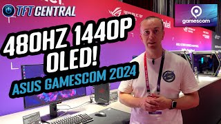 Top 4 Amazing New Asus Monitors at Gamescom 2024 [upl. by Boorman]