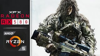 Sniper Ghost Warrior 2  1080p  RX 580 8 GB  AMD Ryzen 5 1600 AF  16 GB RAM [upl. by Lebiralc]