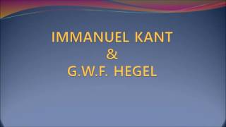 IDEALISME PENGENALAN  KANT amp HEGEL 1 [upl. by Ehctav817]