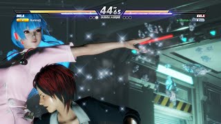 DOA6 Kula Vs RuminaS Mila Dead or Alive 6 4k [upl. by Amaryllis155]