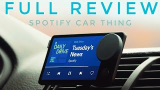 quotCar Techquot Spotify Car Thing Full Review iPhone Samsung Honda 2022 💯😃 [upl. by Danya]