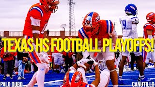 CANUTILLO VS PALO DURO  TEXAS 5A PLAYOFFS  FIRST ROUND [upl. by Thorrlow110]