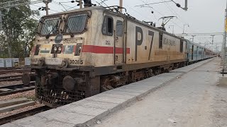 WAP7 LEADING 12410 RAIGARH GONDWANA EXPRESS TOWARDS AGRA CANTT [upl. by Ayel837]