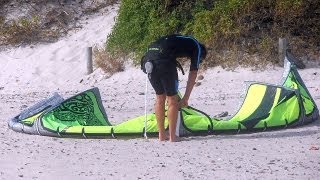 Kitesurfer in South Africa [upl. by Wadleigh]