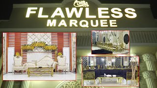 FLAWLESS MARQUEE l Flawless Banquet l Luxury Marquee l New Banquet Hall l beautiful banquet halls [upl. by Ellenrahs637]