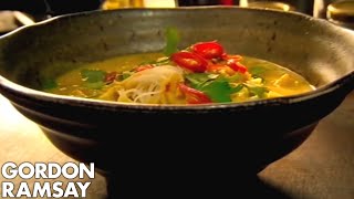 Coconut Glass Noodle Soup  Gordon Ramsay [upl. by Bliss]