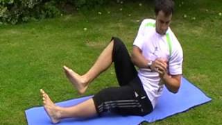 Abdominal Exercise Cycling Russian Twist [upl. by Lonier]