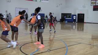 Josiah Gillie 2021 MYM Basketball Showcase HIGHLIGHTS [upl. by Akirdna721]