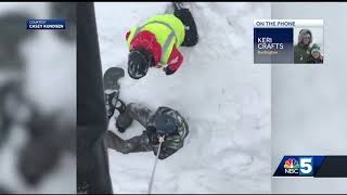 Stowe Mountain Resort Lift Evacuated [upl. by Ezaria]