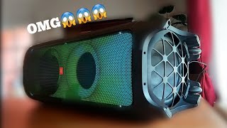 JBL Partybox 1000  Extreme bass test RIP HOUSE Subwoofer movement [upl. by Okire455]