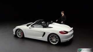 2015 Porsche Boxster Spyder Top Operation [upl. by Mimi]