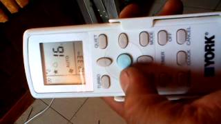 Air cond remote setting [upl. by Jeane620]