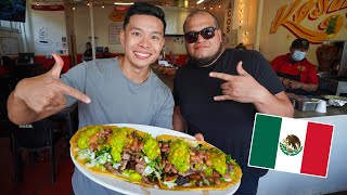 Tijuanas BEST Street Food 🇲🇽 CRAZY Taco Tour In MEXICO Pt 2 [upl. by Anerac]