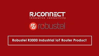 Robustel R3000 Industrial IoT Router Product [upl. by Ssidnac]