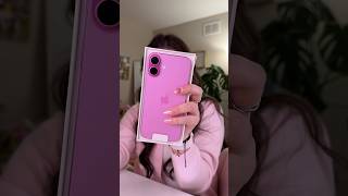 UNBOXING THE PINK IPHONE 16 PLUS THAT IS NOT MINE🩷✨💓💕 youtubeshorts pinkiphone shorts [upl. by Laris]