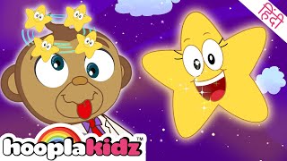 Twinkle Twinkle Little Star Song टीम टीम करते टारे  Balgeet amp Hindi Nursery Rhymes by HooplaKidz [upl. by Gusta]