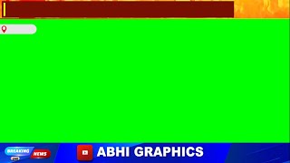 No Copyright Breaking News Format Green Screen  News Frames For videos [upl. by Attehcnoc]