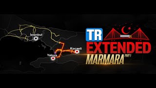 TR EXTENDED MAP 14 ETS2 153 OPEN BETA GEBZESİLİVRİsanayi [upl. by Cyb]