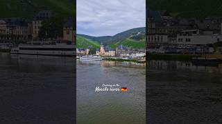 Cruising down the Moselle River in Germany 🇩🇪 ytshorts travel fyp germany boat [upl. by Leticia]