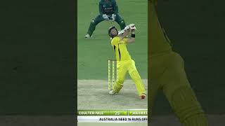 Last over of T20I Thriller between Pakistan and Australia 2018 Shorts [upl. by Adli]