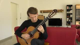 Marco Tamayo plays a different version of the Ghiribizzo 22 by N Paganini for guitar [upl. by Cochard860]