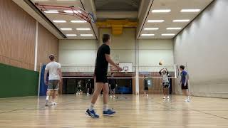 3v3 Rundlauf Blockübung Einschlagen 2 Powervolleyball 22112024 [upl. by Branden]