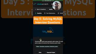 Day 5 MySQL Interview Prep  Mastering Inner Join Explained  shorts coding mysql python [upl. by Laurella585]