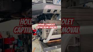 Chevrolet Captiva engine removal holden Captiva engine and transmission removalPrimeTechauto [upl. by Enhpad]