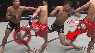 The MOST DANGEROUS Kicks In MMA Danny Kingad vs Yuya Wakamatsu I [upl. by Woodring]