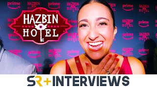 Krystina Alabado Talks Hazbin Hotel On The Red Carpet [upl. by Hospers]