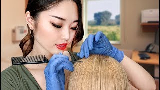 ASMR Doctor Dry Scalp Check and Treatment [upl. by Gnanmas]