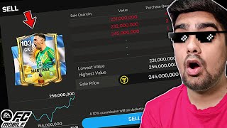 SELLING Emiliano Martínez For 245000000 In FC Mobile 25 [upl. by Kursh]