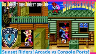 Sunset Riders Konamis Arcade Classic Arcade Vs Console Ports [upl. by Gerger]