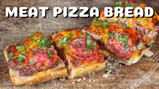 These GRILLED MEAT PIZZA BREADS are out of this WORLD  0815BBQ  International [upl. by Mortie267]