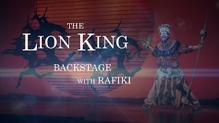 The Lion King Backstage  Rafiki [upl. by Calli]