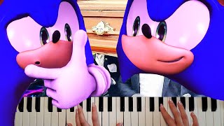 SONIC THE HEDGEHOG Animation  Kraken Theme Song PIANO COVER [upl. by Adihsaar645]