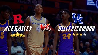 5 STAR Ace Bailey RESPONDS to TRASH TALK amp drops 40 against Kentucky Commit  RUTGERS [upl. by Ultun67]