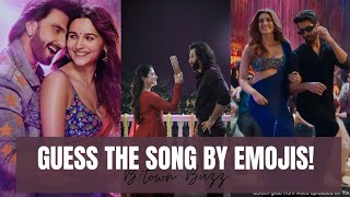 Guess The Songs By Emojis HINDI songs bollywood guessthesong emojischallenge [upl. by Ahsauqal]