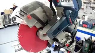 BOSCH GCM 12 GDL PROFESYONEL GÖNYE KESME MAKİNESİ [upl. by Thetis100]