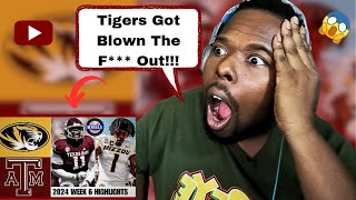 Texas Massacre Missouri Tigers vs Texas AampM Aggies College Football  Reaction [upl. by Amzaj]