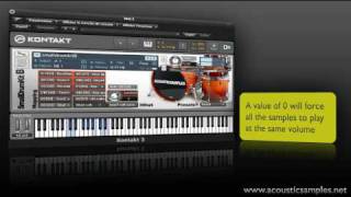 AcousticsampleS SmallDrumKits Demo Video [upl. by Jermayne]