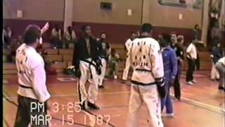 Exclusive Teenage Michael Jai White fighting 1987 Tournamentmp4 [upl. by Jena]