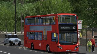 OMSI 2  Addon London Full Release  EvoCity  Route 415 [upl. by Adna235]