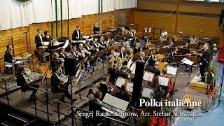 Polka italienne  Sergej Rachmaninow Arr Stefan Schwalgin [upl. by Rusell518]