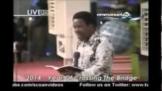 2014 IS THE YEAR OF CROSSING BRIDGE PROPHET TB JOSHUA UNVEILS PROPHECY VIDEO [upl. by Stein678]