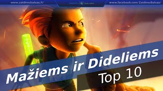 TOP10 Žaidimų Dideliems ir Mažiems žaidėjams [upl. by Detta]