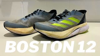 800KM REVIEW ADIDAS BOSTON 12 [upl. by Ellednek774]