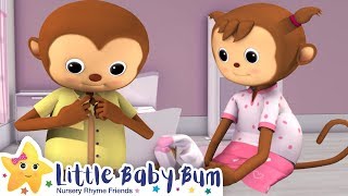 Getting Dressed Song  Brand New Nursery Rhyme amp Kids Song  ABCs and 123s  Little Baby Bum [upl. by Idalla]